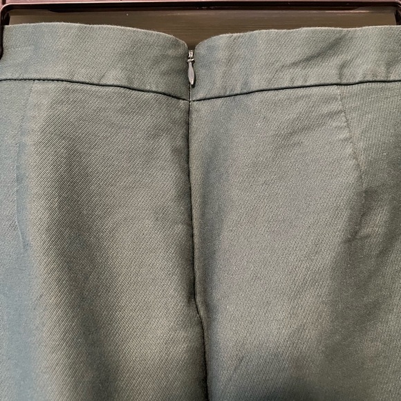 J. Crew - No. 2 Hunter Green Pencil Skirt - Picture 4 of 6